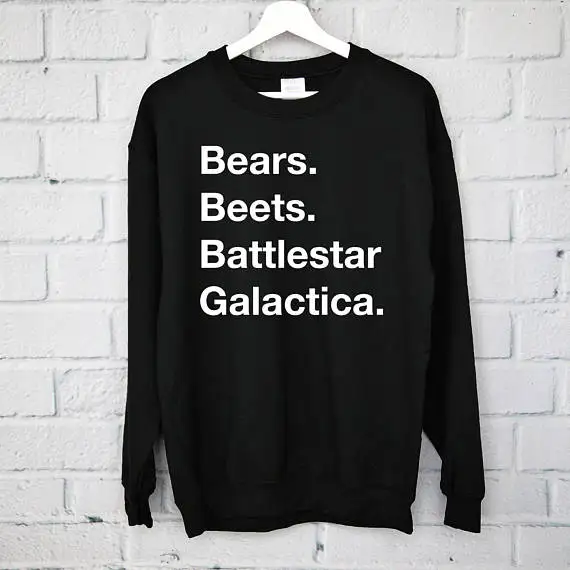 bears beets battlestar galactica shirt