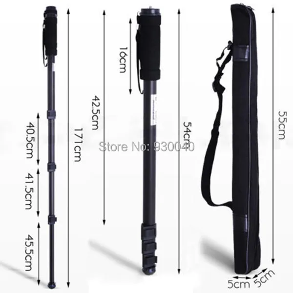 

Tripod WT-1003 Professional Alloy Camera Monopod for Nikon D60 D70 D80 D3000 D3100 D3200 D5000 D5100 D5200