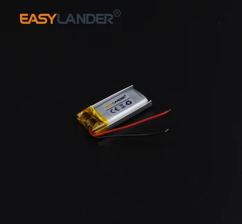 

381225 3.7V 90mAh li Polymer lithium polymer Battery For Bluetooth Headset Headphone Mp3 Mp5 Mouse Bracelet Wrist Watch GPS