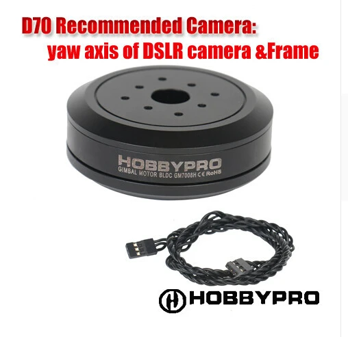 Бесщеточный шарнирный двигатель GM7008H для Storm32bit Martinez/32bit alexmos basecam gimbal controller DSLR 5D2 5D 3