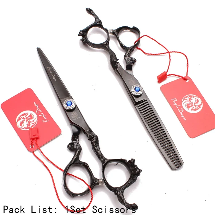 9003#5,5 дюймов 17,5 см JP 440C парикмахерские ножницы набор ножницы для резки филировочные ножницы Профессиональные ножницы для волос - Цвет: Z9003 Hei D 5.5N