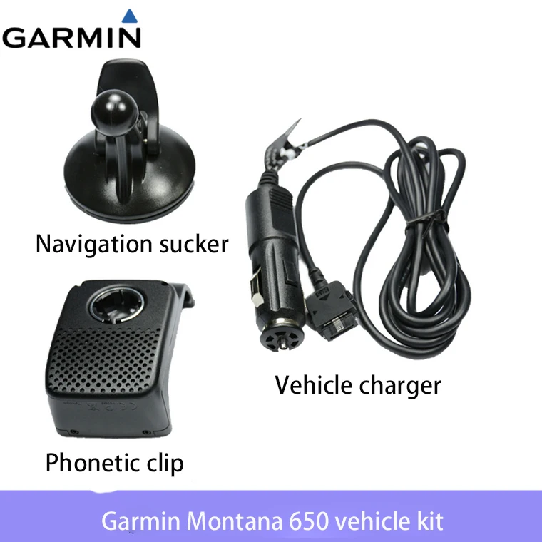 Оригинальный Автомобильный кронштейн Garmin Монтана 600 650 650t присоска с зажимом для
