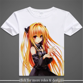 

To Love-Ru Momo Beria Debiruku Cosplay Costume Cloth Unisex Short Sleeve T-shirt