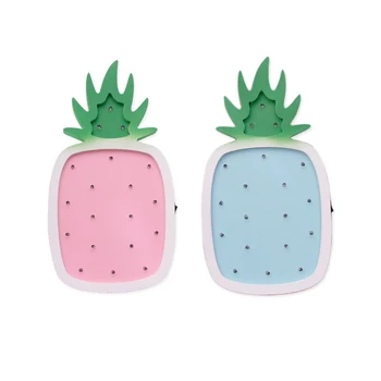 

Creative Wood Pineapple LED Night Light Ornaments Wall Hanging LED Lamp Home Decor Accessories Children Gifts