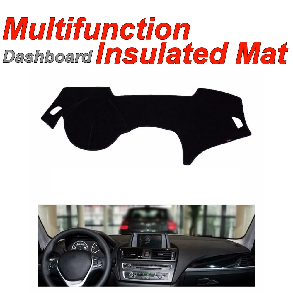 

Dashboard Mat Insulated Original Factory Shape pad Protection Cover Carpet Dashmat For BMW 118 120 116 125 135 114i 2011~2016