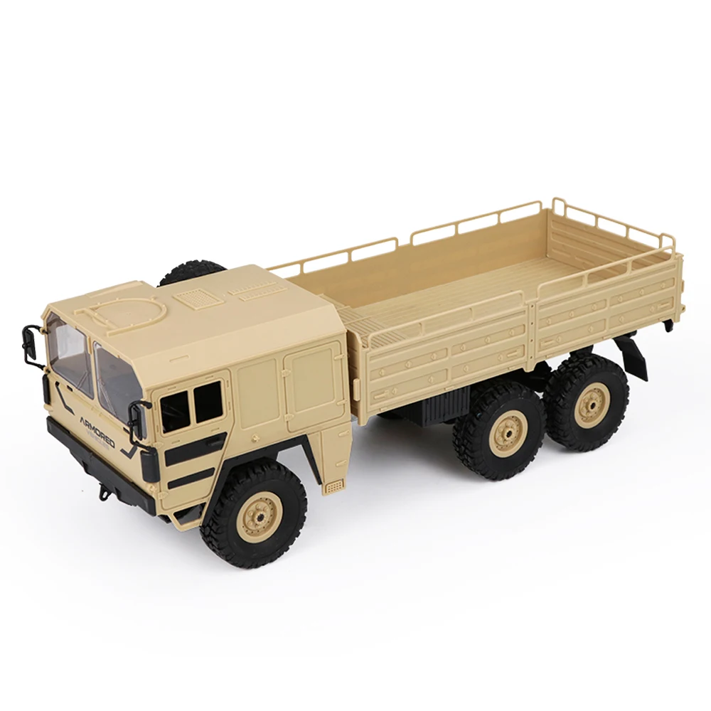 JJRC Q64 1/16 2,4G 6WD Rc автомобиль военный грузовик внедорожник Рок Гусеничный RTR игрушка 6 колес Гоночные Игрушки для детей Подарки для детей