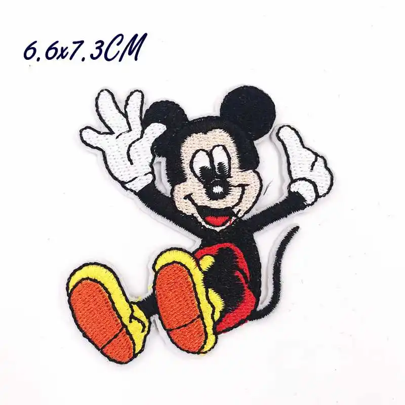 

1pcs Parent-child outfit patch Iron on patches for clothing mouse Diy Jacket Shirt Polo Cap Jeans for badge Free shipping