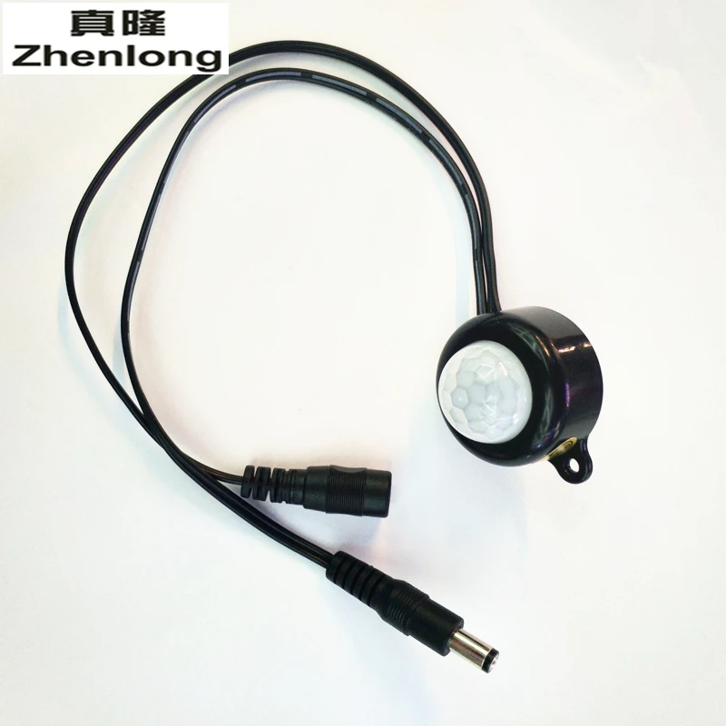 

Zhenlong New Large Area Sensor DC5V-24V PIR Infrared Module Body Sensor Intelligent Light Motion Sensing Switch