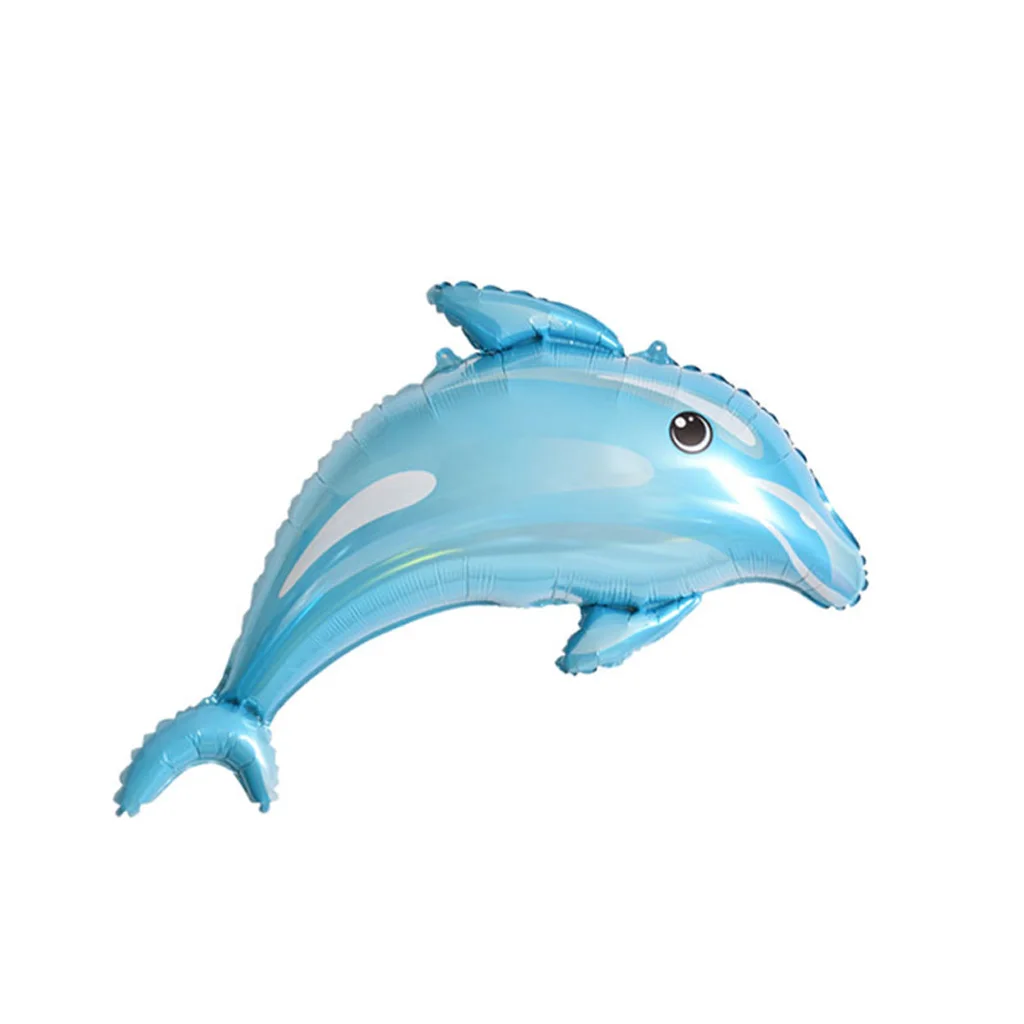 6pcs Cute Large Sea Animal Foil Helium Balloon Children Toy Photo Backdrop