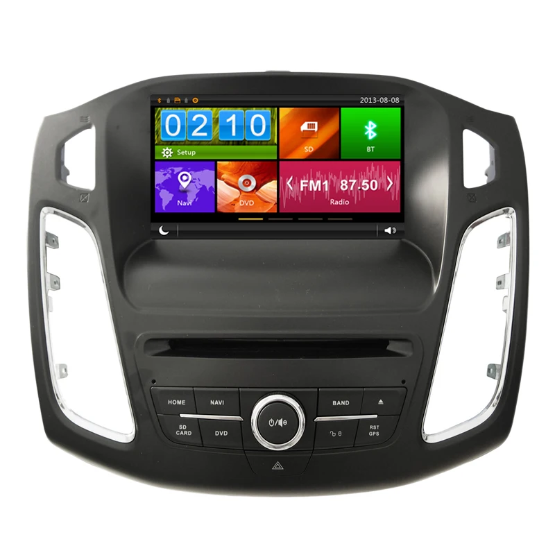 

8" Capacitive Touch Screen Special Car DVD Player GPS Navigation for Ford Focus 2015 2016 OBD2 3G Radio WiFi Ipod Mirror Link