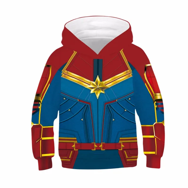 Boys Girls Hoodies Sweatshirts The Avengers Endgame 3D Print Marvel Superhero Captain America Iron Man Sweatshirt Kids Tracksuit 4