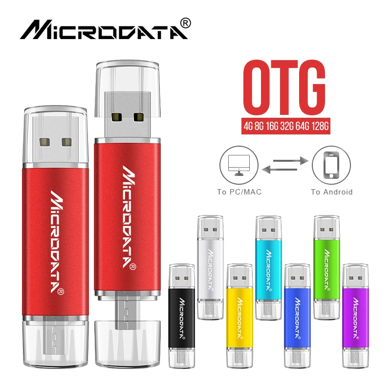 Высокоскоростной Смартфон USB 2,0 OTG флеш-накопитель 8 ГБ двойное использование микро usb флешка 64 Гб USB флеш-накопитель 32 ГБ Флешка 16 ГБ флеш-накопитель