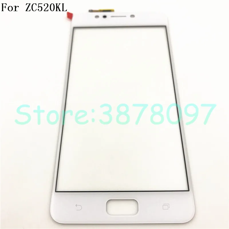 

Original Touch Panel For Asus Zenfone 4 Max ZC520KL Touch Screen Digitizer Outer Front touch Glass Lens Sensor with Logo