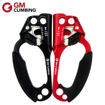 

GM CLIMBING Ascender 8-12mm Left / Right Hand Ascender CE / UIAA Rocking Mountaineering Rescue Equipment Travel Kits