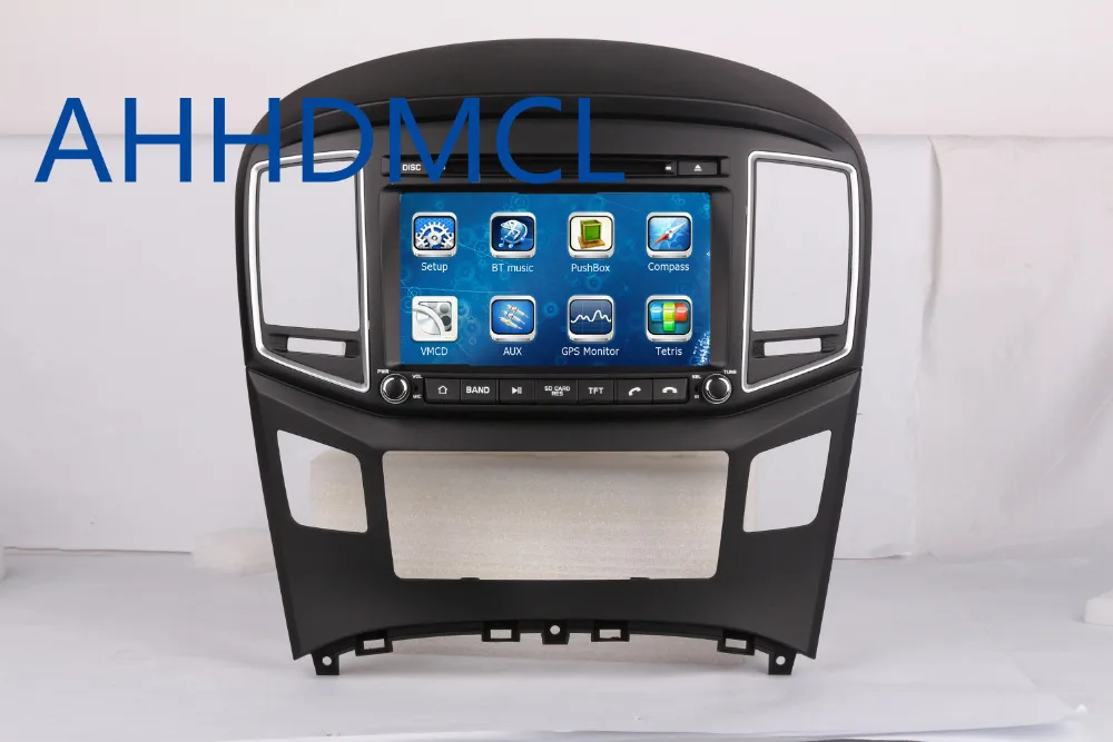 Top AHHDMCL Car Multimedia Player DVD Radio Stereo Audio GPS Navigation For Hyundai H1 Grand Starex i800 H300 iLoad iMax 2016 2017 1