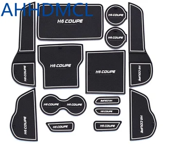 

Car Door Groove Mat Gate Slot Cup Armrest Storage Pad Mat For Haval H6 Coupe 2015 2016 2017 2018