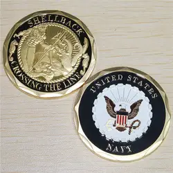 Shellback темно-морской пехоты вызов для монет