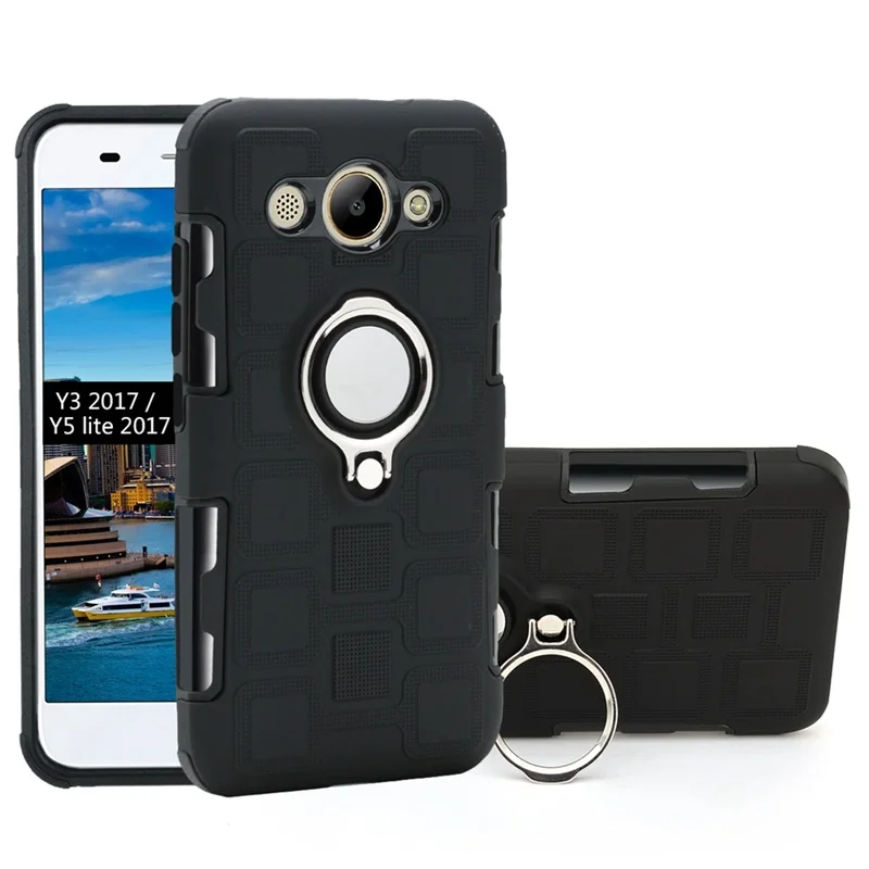 

For Huawei Y3 2017 Case Luxury Plating Gilded TPU silicone soft Cover Coque Accessory Capa For Y3(2017)/Y3 III/Y3 3 (5.0inch)