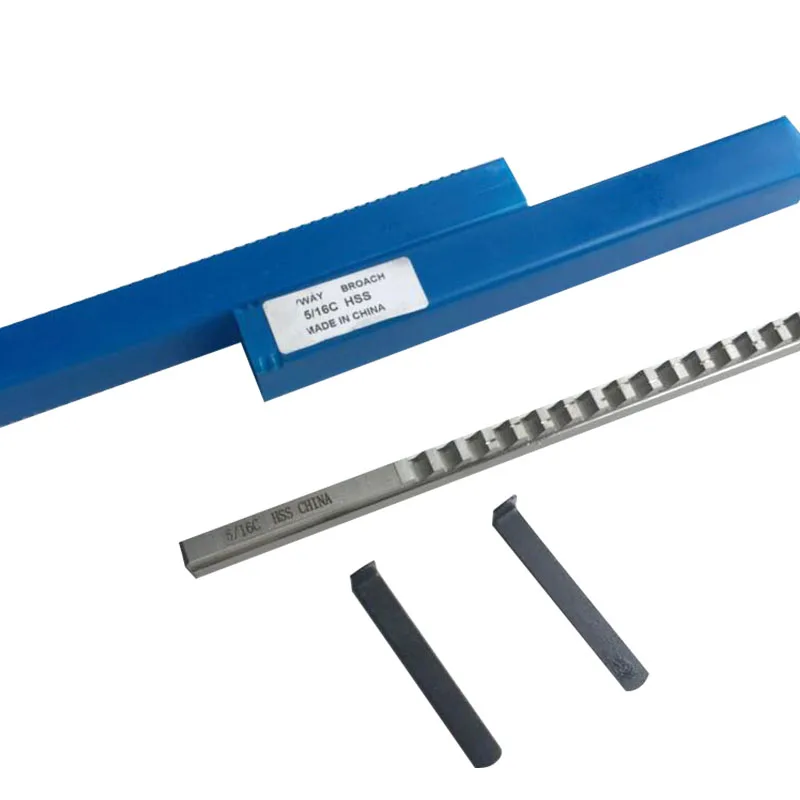 Buy 5/16 C Push Type HSS Keyway Broach Inch Sized