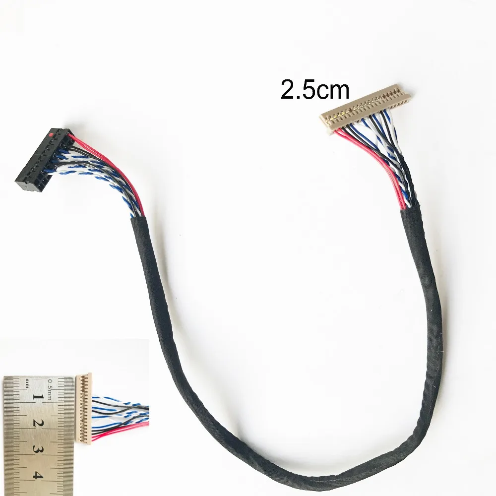 LTN121W1-L03 LVDS(1 канал, 6 бит), разъем, 20 контактов lvds кабель