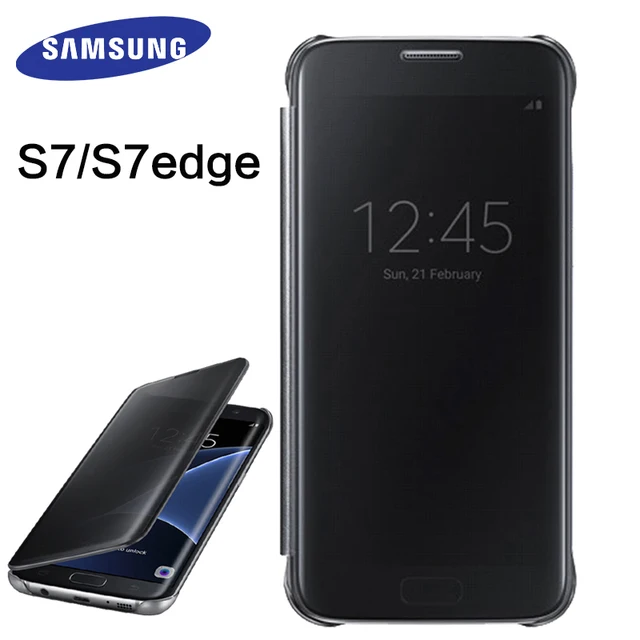 Best Offers Samsung Galaxy S9 S8 S7 Case Mirror Flip Cover 100% Original Clear View Smart Intelligent Sleep Weekup Protect Camera Plus Best Offers Samsung Galaxy S9 S8 S7 Case Mirror Flip Cover 100% Original Clear View Smart Intelligent Sleep Weekup Protect Camera Plus