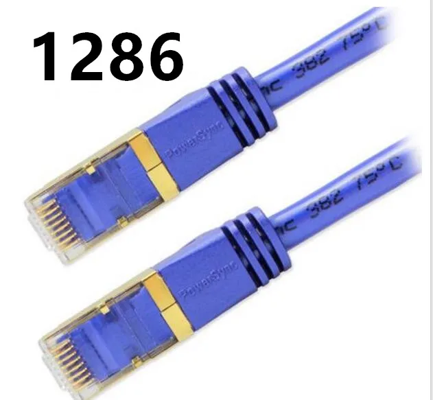 

KU2 MEIBAI 2018 Cable High Speed RJ45 CAT5E Ethernet Network Flat LAN Cable UTP Patch Router Cables 1286
