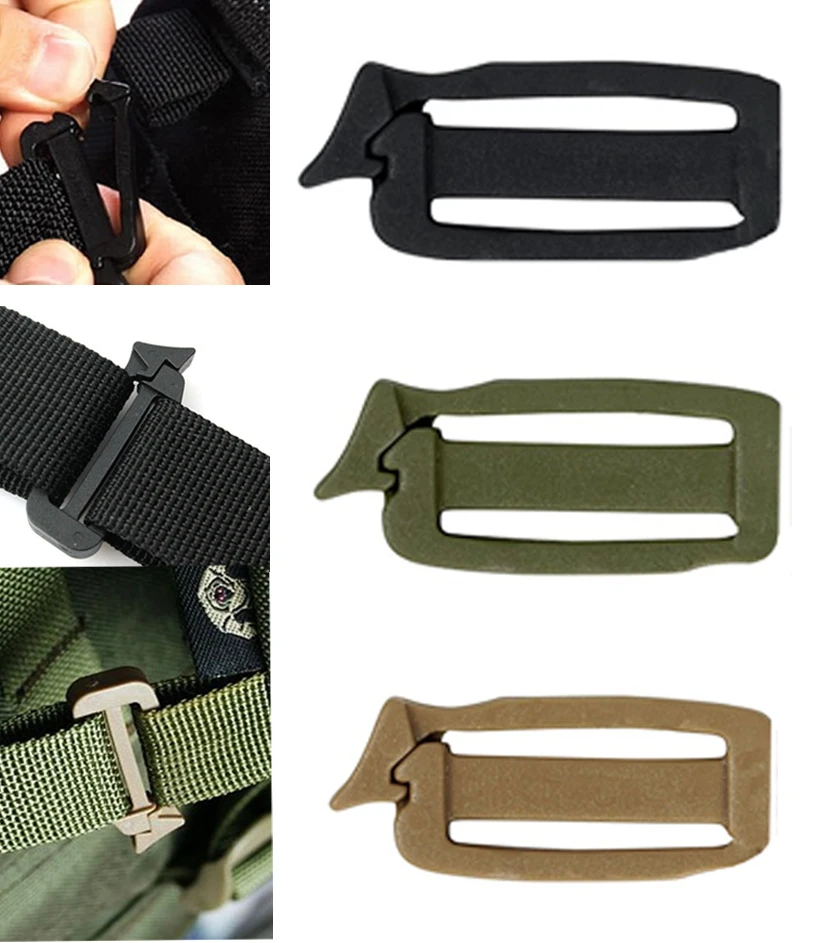 25mm bing clip Camp Buckle Outdoor bag link backpack Strap web