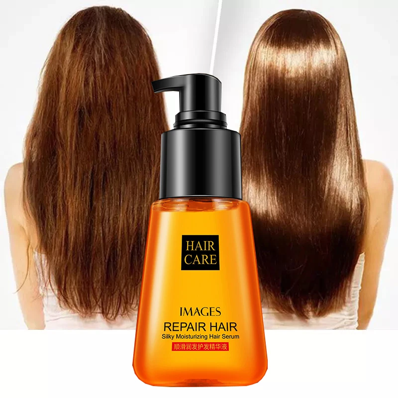 Keratin Hair Oil Argan Serum Care Mask Treatment Repair Dry Curly Hairs Growth Straightener 70ML Straightening Natural Vitamin D