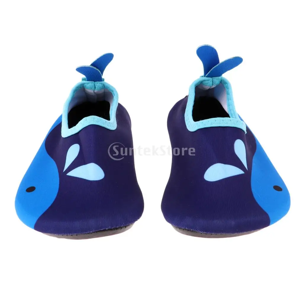 Unisex Kids Children Water Shoes Beach Swimming Pool Surf Aqua Socks - Soft, Comfortable, Breathable & Quick Dry - All Sizes