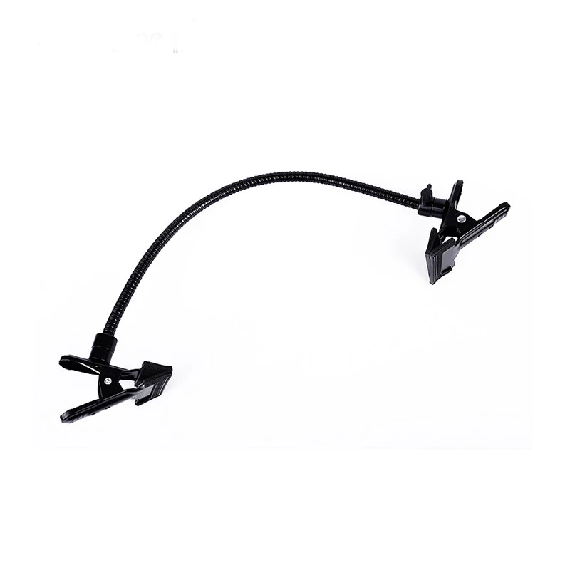  Backdrops Holder Clamp Clip Photography Reflector Clamp Pipe Lighting Stand Flex Arm Photo Fotograf