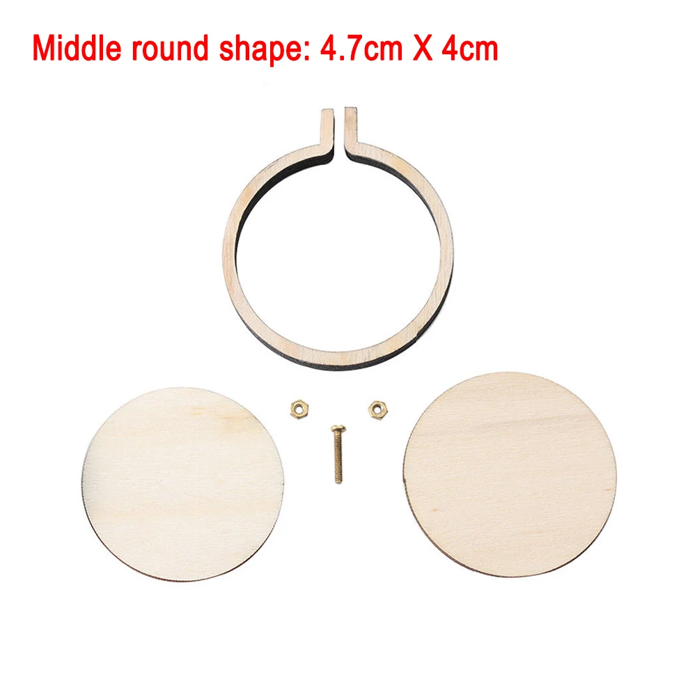 

Durable Plastic+Resin Photo Frame Cross Stitch Embroidery Hoop Set Ring Embroidery Ring Sewing Kit Frame Craft Sewing