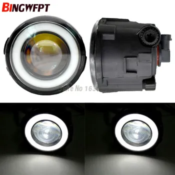 

2x Angel Fog Lamp Assembly High power LED Fog Light For Nissan Note Murano Z51 Juke Patrol 2006-2015 high brightness Fog Lamps