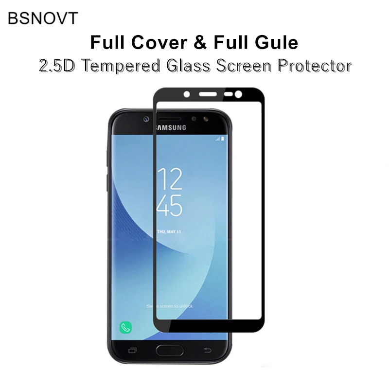 Full Cover &amp Glue Screen Protector For Samsung Galaxy J6 2018 Glass Tempered J600G Coverage | Мобильные телефоны и