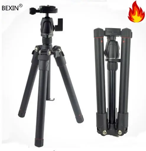 

Professional Portable Travel Aluminum Mini Tripod Can Detachable into Monopod with Ball Head for Canon Nikon DSLR Digital Camera