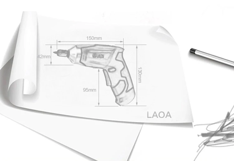LAOA 3,6 В Портативный Электрическая отвертка дрель с платной батарея аккумуляторная DIY механические инструменты 11 бит