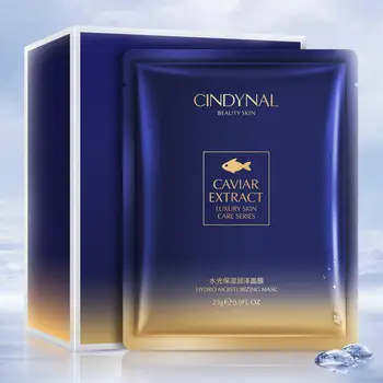 

Face Mask Moisturizing Facial Skin Care Masks for the Face Caviar Essence Hydration Oil-control Sheet Mask