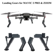 DJI Mavic 2 Landing Gear Extended Heighten Landing Gear Leg Support Feet Protector Accessories for DJI Mavic 2 Pro/Zoom drone 2pcs tall landing skid extended landing gear