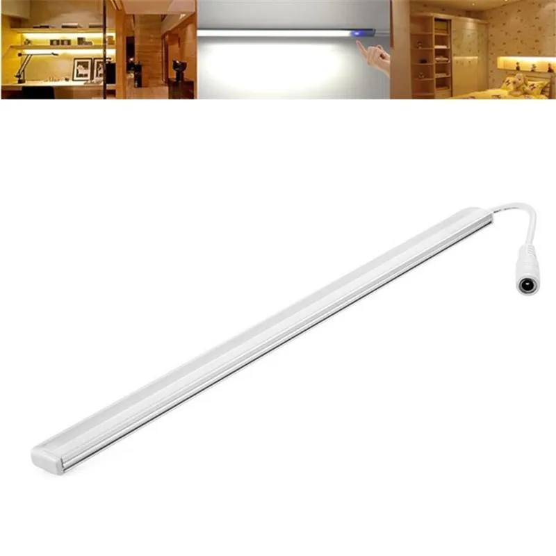 Goede CLAITE 50 cm 10 w SMD5730 Hand Motion Sensor Onder Kast Licht LED Stijve Bar Licht DC12V LED Nachtlampje voor Thuisgebruik