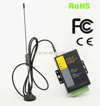 

support RS232 RS485 F2414 Industrial 3G Modbus Modem For PLC AMR