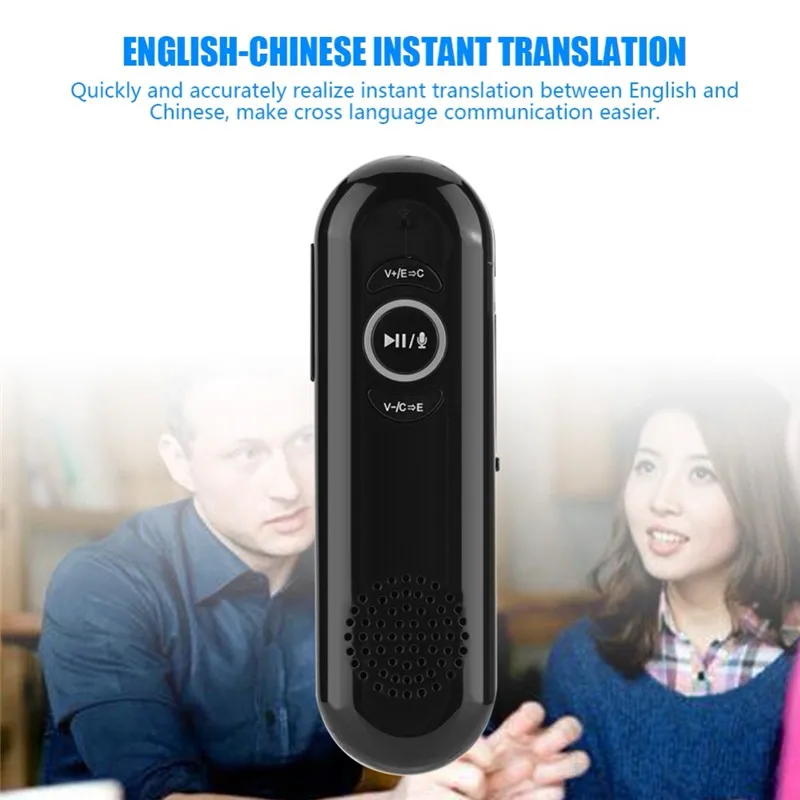 Multi-function Voice Translator Language Translator Intelligent Bluetooth Tourism Assistant Multilingual Interpreter Save Record