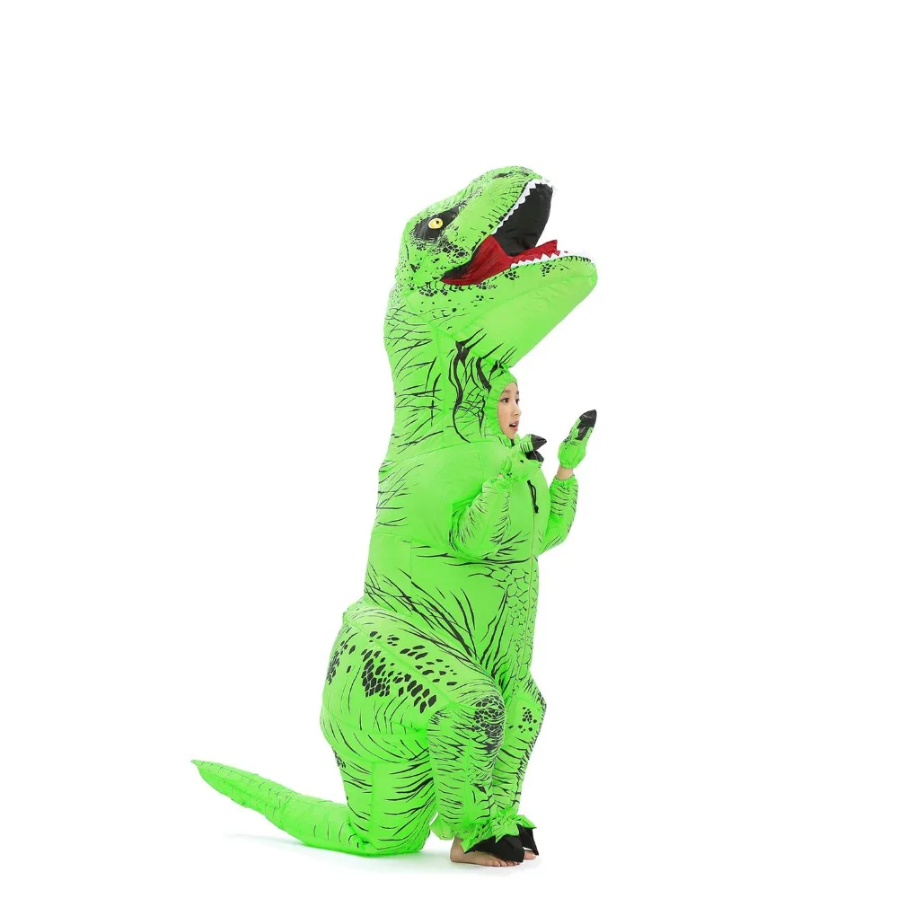 Unisex kid T-Rex inflatable costume Fancy dress Jumpsuit Cosplay Party Halloween Purim Christmas animal Cosplay Dinosaur Unisex kid T-Rex inflatable costume Fancy dress Jumpsuit Cosplay Party Halloween Purim Christmas animal Cosplay Dinosaur