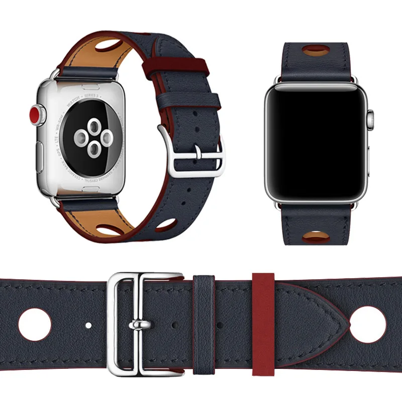 38 42mm Wrist Band For Apple Watch 1 2 3 Single Tour Rallye 6 Port Herm