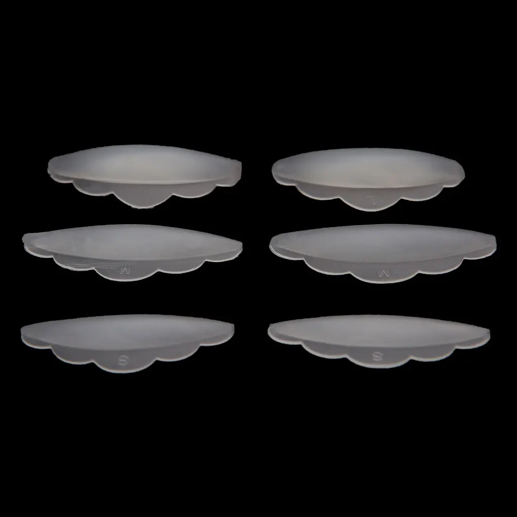 

6pcs Eyelash Lift Lifting Curlers Curl Silicone Eye Lash Extension Shields Pads