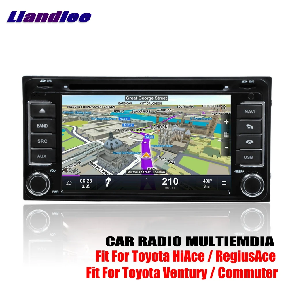 Top Liandlee Android Car Radio CD DVD Player GPS Navi Maps Camera OBD TV For Toyota HiAce / RegiusAce / Ventury / Commuter 2004~2016 2