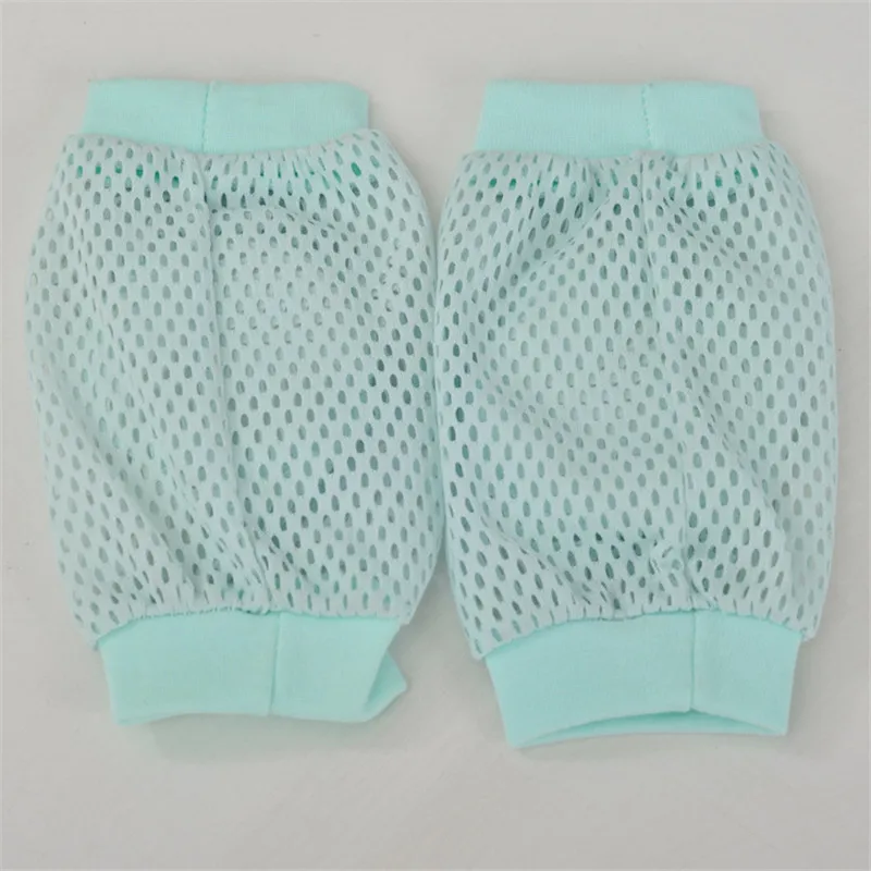 2017 Brand New Baby Knee Pads Infant Summer Cotton Baby Knee Anti-Fall Crawling Knee Elbow Protective Case 4 colors18