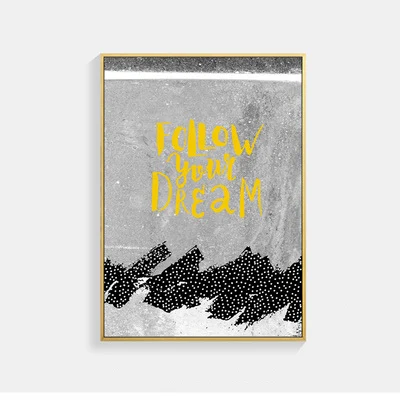 Nordic-Poster-Posters-And-Prints-Abstract-Deer-Yellow-Painting-Wall-Pictures-For-Living-Geometric-Affiche-Cuadros