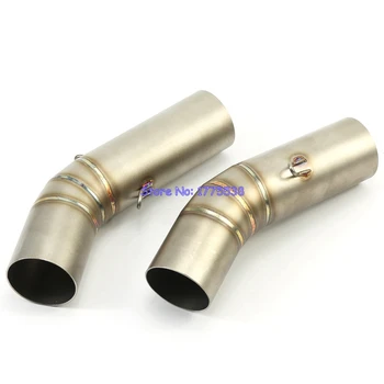 

PHULEOVEO for Ducati 848 Link Pipe Motorcycle Motorbike Exhaust Muffler Pipe Connector Mid Pipe for Ducati 848 Ducati 796 795