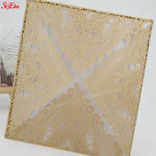 30 шт. образец сердца лазерная резка, для свадьбы Пригласительные карты принадлежности для свадебных мероприятий пользовательские Вечерние перламутровая бумага карты 5Z