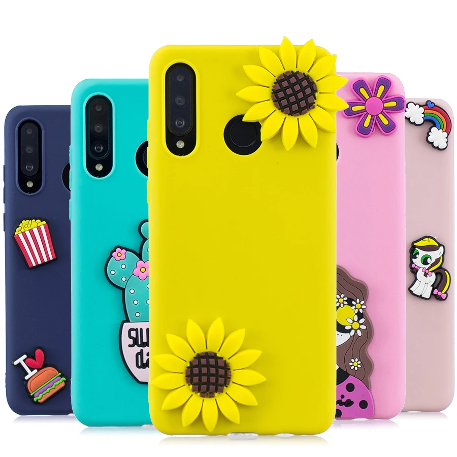 Чехол для P30 Lite чехлы Huawei чехол P 30 P30Pro Pro 3D Цветочный силиконовый мягкий ТПУ