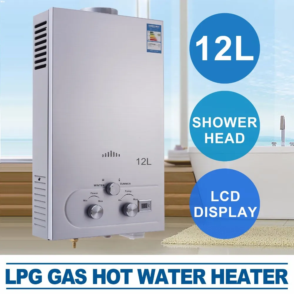 Buy Time limited Germany Quality 12 L/Min LPG WATER